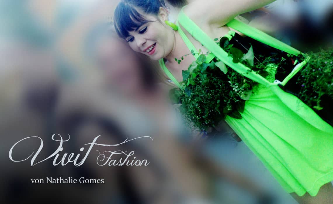 Vivit Fashion lebendiges Pflanzenkleid